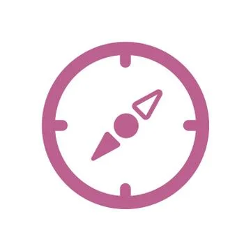 Navigation arrow icon. Stock Illustration