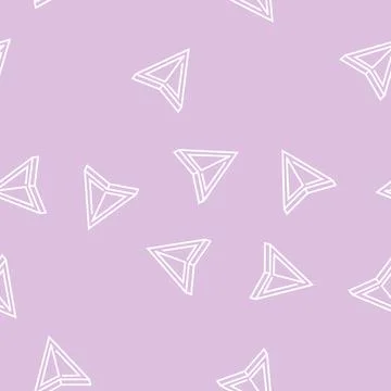 Navigation arrow line seamless pattern イラスト素材