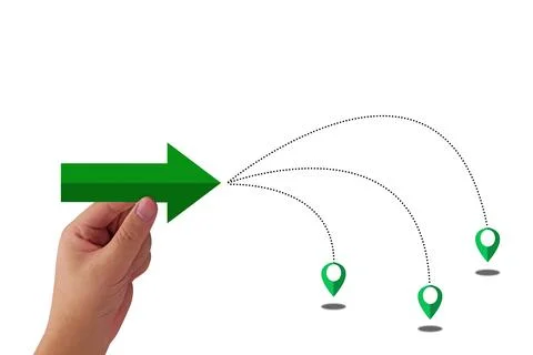Navigation Concept Background Stock Photos