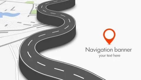 Navigation concept Stock Illustration