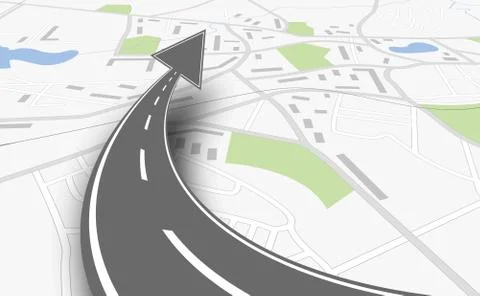 Navigation concept Stock Illustration