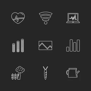 Navigation , connectivity , network , graph , eps icons set vector 스톡 일러스트