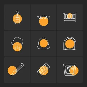 Navigation , connectivity , network , graph , eps icons set vector 스톡 일러스트