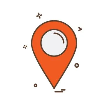 Navigation icon design vector Illustration