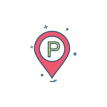 Navigation icon design vector Illustrazione stock