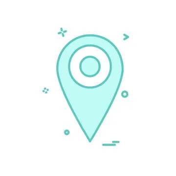 Navigation icon design vector Illustration