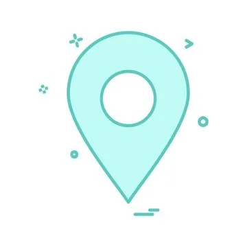 Navigation icon design vector Illustration