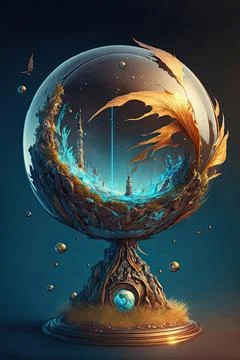 Navigation orb Stock Illustration