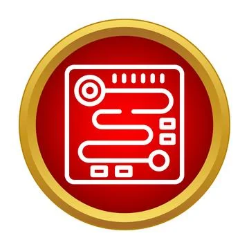 Navigation path tracking map wayfinding location icon イラスト素材