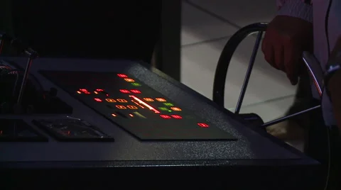 Navigation school. Ship maneuvers simulator in Port of Kaohsiung, Taiwan. Stock Footage 66447773