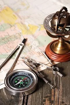 Navigation Tools Stock-Fotos