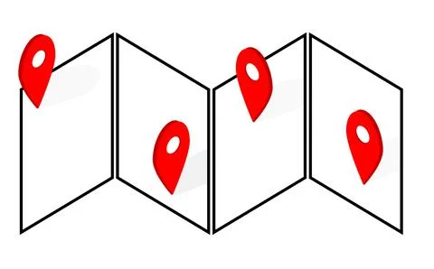 Navigation vector icon. GPS navigation icon Stock Illustration