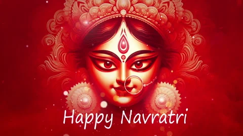 Navratri After Effects template, Dasara, Durga pooja Stock After Effects