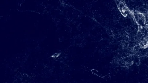 Navy Blue Abstract Background with White Swirls	 Stock Footage 285621565