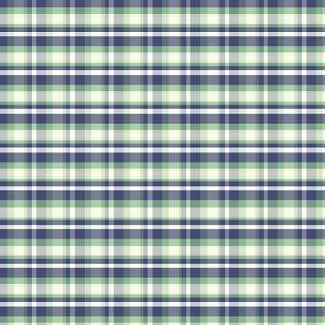 Navy Blue and Sage Checkered Fabric Texture Seamless Backdrop Stock-Illustration