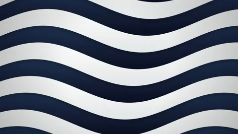 Navy blue and silver sinusoidal wave pattern seamless loop motion Stock Footage 347840969