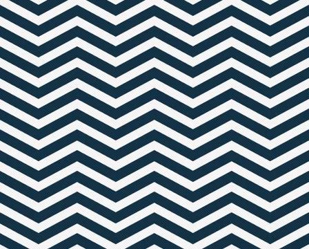 Navy blue and white zigzag textured fabric background Stock Illustration
