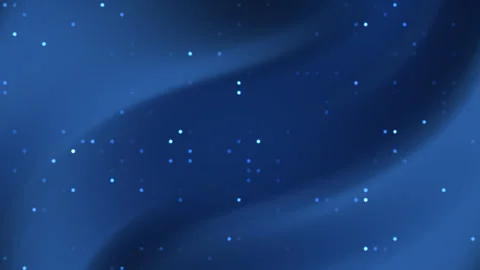 Navy blue gradient background with twinkling stars and wisps for backgrounds Stock Footage 319991336