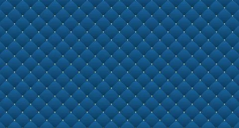 Navy blue seamless pattern in retro style with a gold crown. Can be used for  Stock Illustration