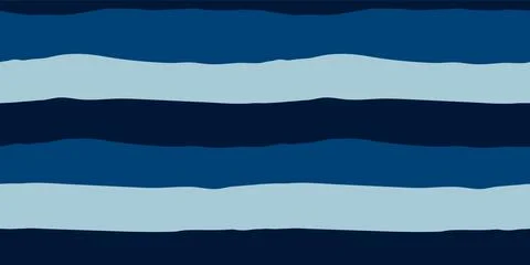 Navy blue stripes background. Nautical seamless pattern. Abstract striped bac Stock Illustration