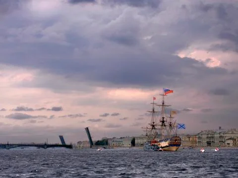 Navy day Stock Photos