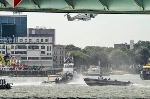 Navy demonstrations during World Port Days Stock-Fotos