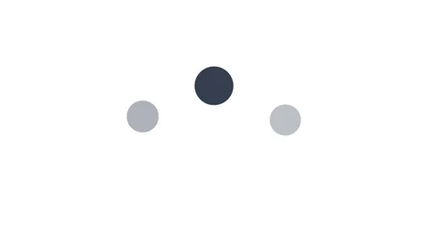 Navy Dots Loading Screen Loop Stock Footage 341362601