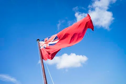 Navy flag Stock Photos