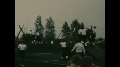 Navy Gun Race to the line Stock Footage 251944643