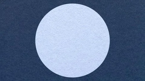 Navy paper texture background with light blue circle and copy space for ban.. Stock Illustration