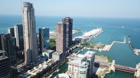 Navy Pier Stock Footage 92700335
