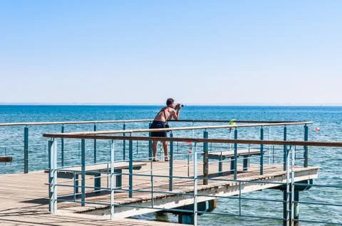 Navy pier Stock Photos
