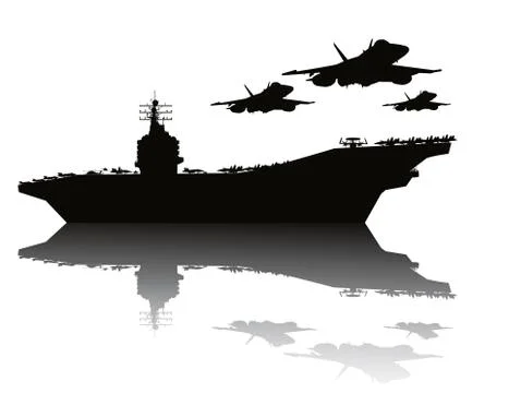 Navy power Stock Illustration