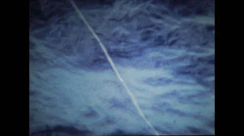 Navy rescuing astronauts and spacecraft from ocean Stock Footage 37596813