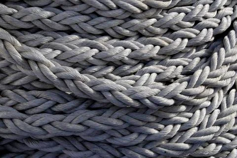 Navy rope background Foto stock