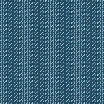 Navy rope pattern Stock Illustration