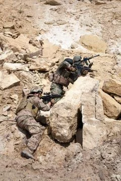 Navy SEAL Team Foto stock