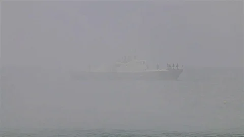 Navy seals training for terrorism attack in the sea with high speed motor boats Video stock 77126061