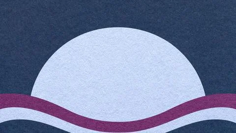 Navy textured paper background with light blue semicircle for copy space an.. Stockillustratie
