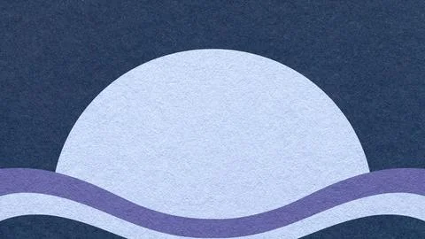 Navy textured paper background with light blue semicircle for copy space and  Illustrazione stock