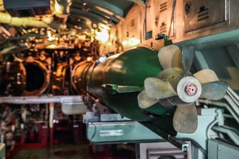 Navy weapons Stock Photos