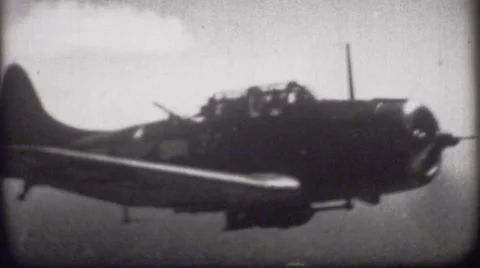 Navy World War 2 - Archival footage of Ships transferred from 8mm film 库存影片 41279200