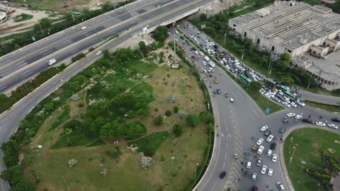 Nawaz Sharif Interchange (4) Video stock 270187057