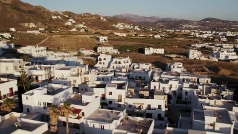Naxos Greece at Sunset Stock Footage 330074122