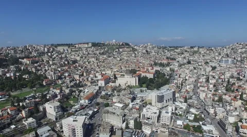Nazareth - Basilica of the Annunciation Video stock 63750004