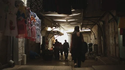 Nazareth Market Stock Footage 102178063