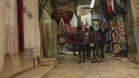 Nazareth Market Stock Footage 102178067