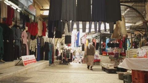 Nazareth Market Stock Footage 102178073