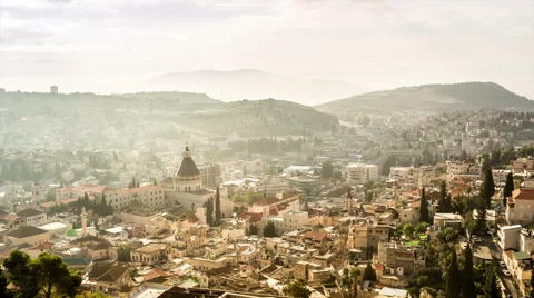 Nazareth timelapse Stock Footage 61480975