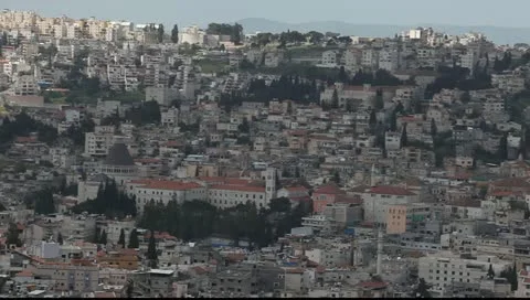 Nazareth view Video stock 10902159